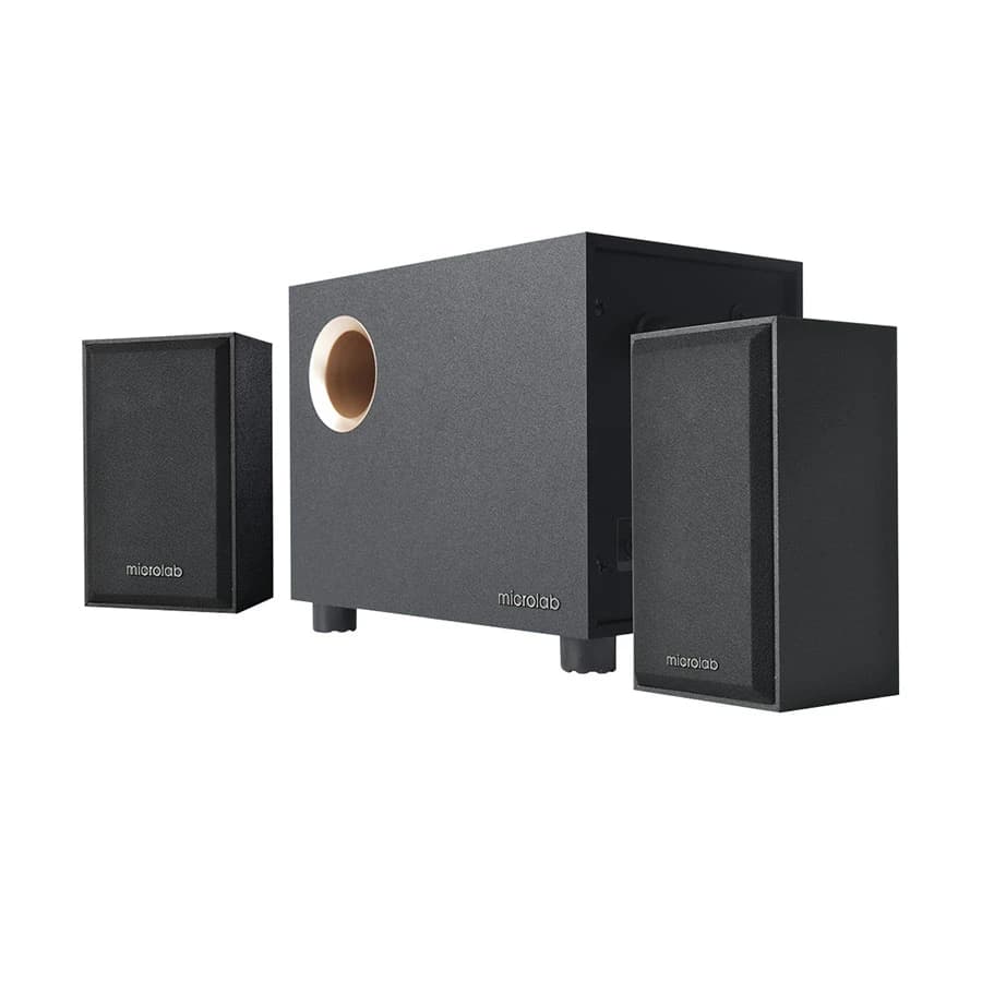 Microlab M105BT Black 2:1 Bluetooth Speaker