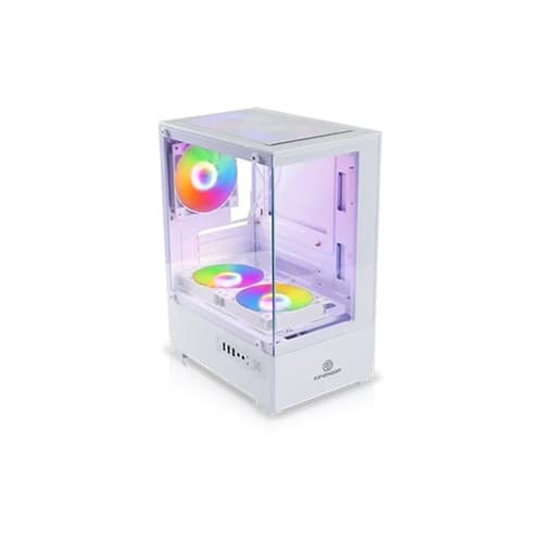 Revenger Ice Cool Mini Tower White Micro-ATX Gaming Casing