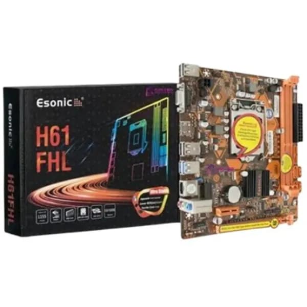 Esonic H61-FHL Intel DDR3 Micro-ATX Motherboard