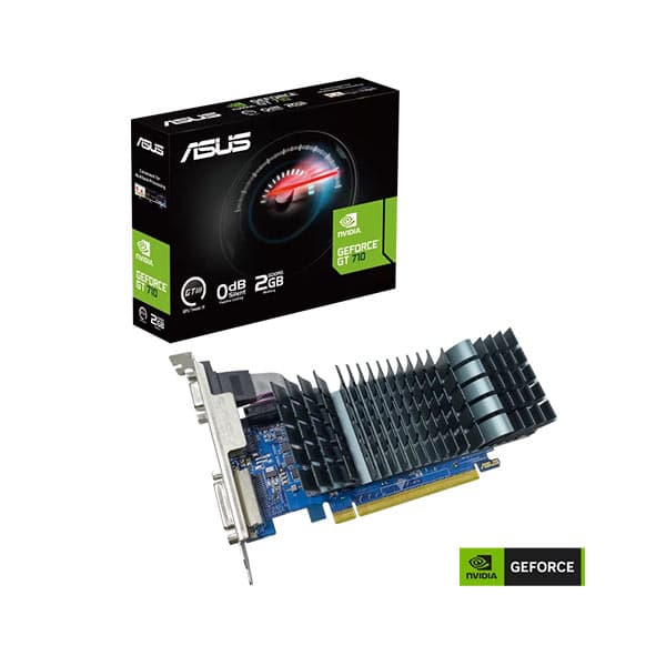 ASUS GeForce GT 710 (GT710-SL-2GD5-BRK-EVO) 2GB GDDR5 Graphics Card