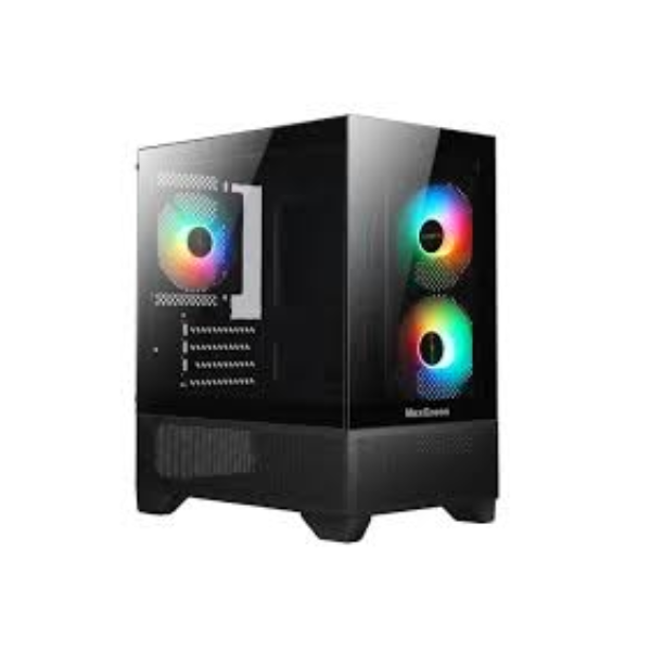 MaxGreen Panora F3 Mid-Tower M-ATX Gaming Casing