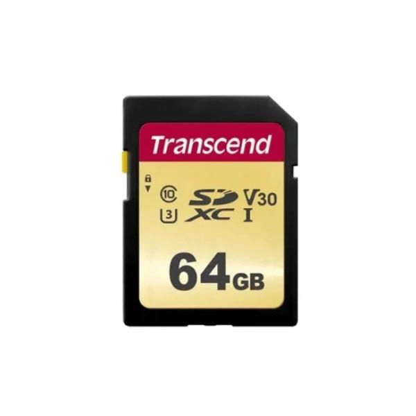 Transcend SDC500S 64GB SD Card Transcend SDC500S 64GB SD Card