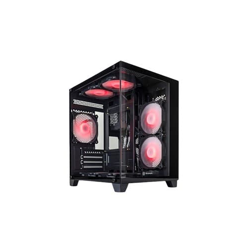 Revenger Base Dynamic Mini Black Mid Tower M-ATX Gaming Casing Revenger Base Dynamic Mini Black Mid Tower M-ATX Gaming Casing