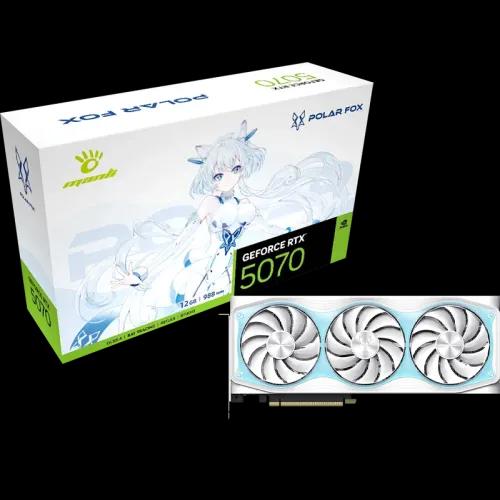 Manli Polar Fox V2 GeForce RTX5070 OC 12GB GDDR7 Graphics Card Manli Polar Fox V2 GeForce RTX5070 OC 12GB GDDR7 Graphics Card