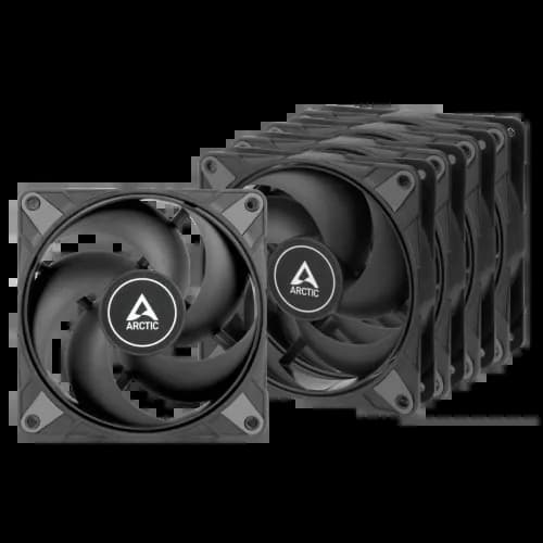 Arctic P12 MAX 120mm 5 Pack Black Casing Cooling Fan Arctic P12 MAX 120mm 5 Pack Black Casing Cooling Fan