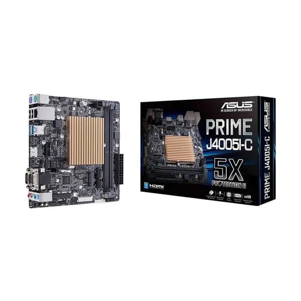 Asus Prime J4005I-C D4 Motherboard With Built In Intel Celeron Dual Core J4005 Processor Asus Prime J4005I-C D4 Motherboard With Built In Intel Celeron Dual Core J4005 Processor