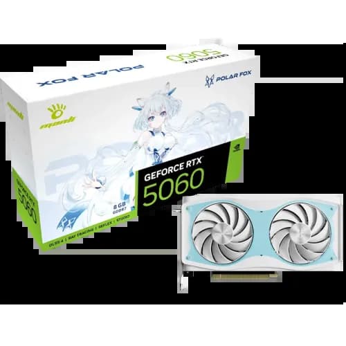 Manli Polar Fox GeForce RTX5060 OC 8GB GDDR7 Graphics Card
