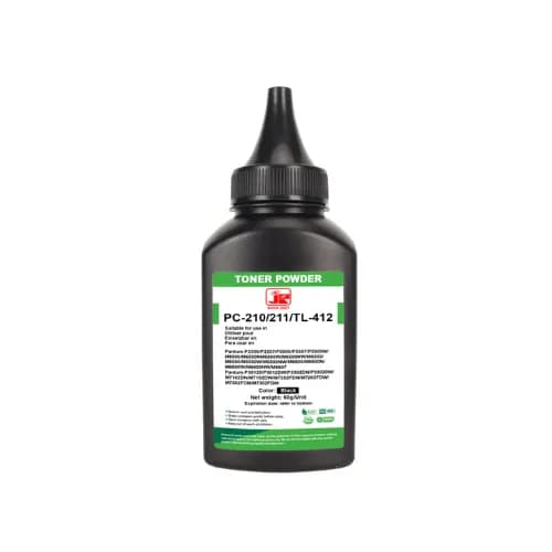 JR Pantum PC-210 / 211 / TL-412 Refill 60gm Toner Powder with Chip  JR Pantum PC-210 / 211 / TL-412 Refill 60gm Toner Powder with Chip