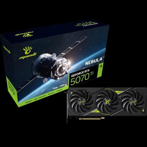 Manli Nebula GeForce RTX5070 Ti 16GB GDDR7 Graphics Card Manli Nebula GeForce RTX5070 Ti 16GB GDDR7 Graphics Card