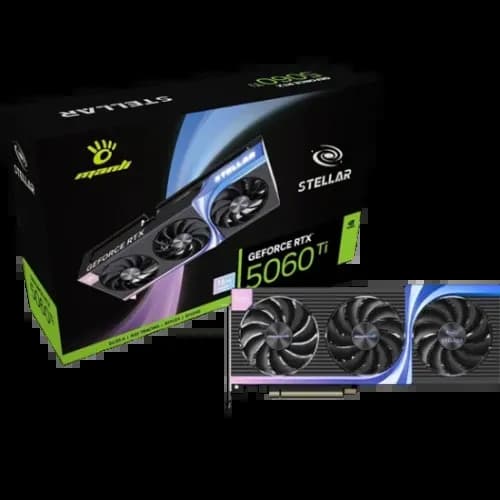 Manli Black Stellar GeForce RTX5060 Ti OC 16GB GDDR7 Graphics Card