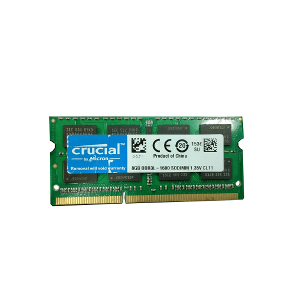 Crucial 8GB 1600MHz DDR3L Laptop RAM (Bundle with Laptop) Crucial 8GB 1600MHz DDR3L Laptop RAM (Bundle with Laptop)