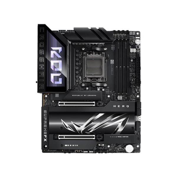 Asus ROG CROSSHAIR X870E HERO AM5 Gaming Motherboard Asus ROG CROSSHAIR X870E HERO AM5 Gaming Motherboard
