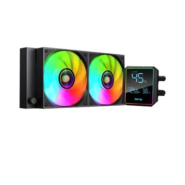 Value Top TYDAL 240D 240mm ARGB Liquid Cooler With Temperature Display Value Top TYDAL 240D 240mm ARGB Liquid Cooler With Temperature Display