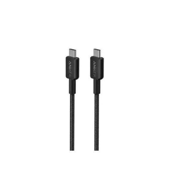 Anker 322 USB-C To USB-C 3ft Data Cable (A81F5H11) Anker 322 USB-C To USB-C 3ft Data Cable (A81F5H11)