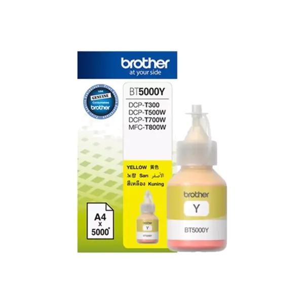 Brother BT5000Y Yellow Refill Ink Bottle Brother BT5000Y Yellow Refill Ink Bottle