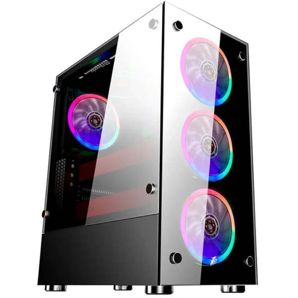 1st Player V6 Full Tower ATX Black Gaming Casing 1st Player V6 Full Tower ATX Black Gaming Casing
